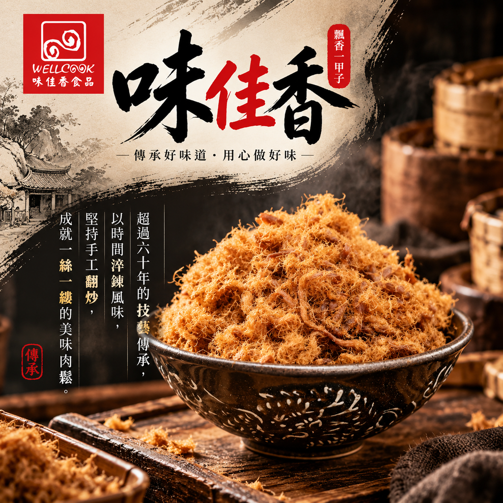 肉鬆界的勞斯萊斯-巧脆酥（無粉肉鬆）