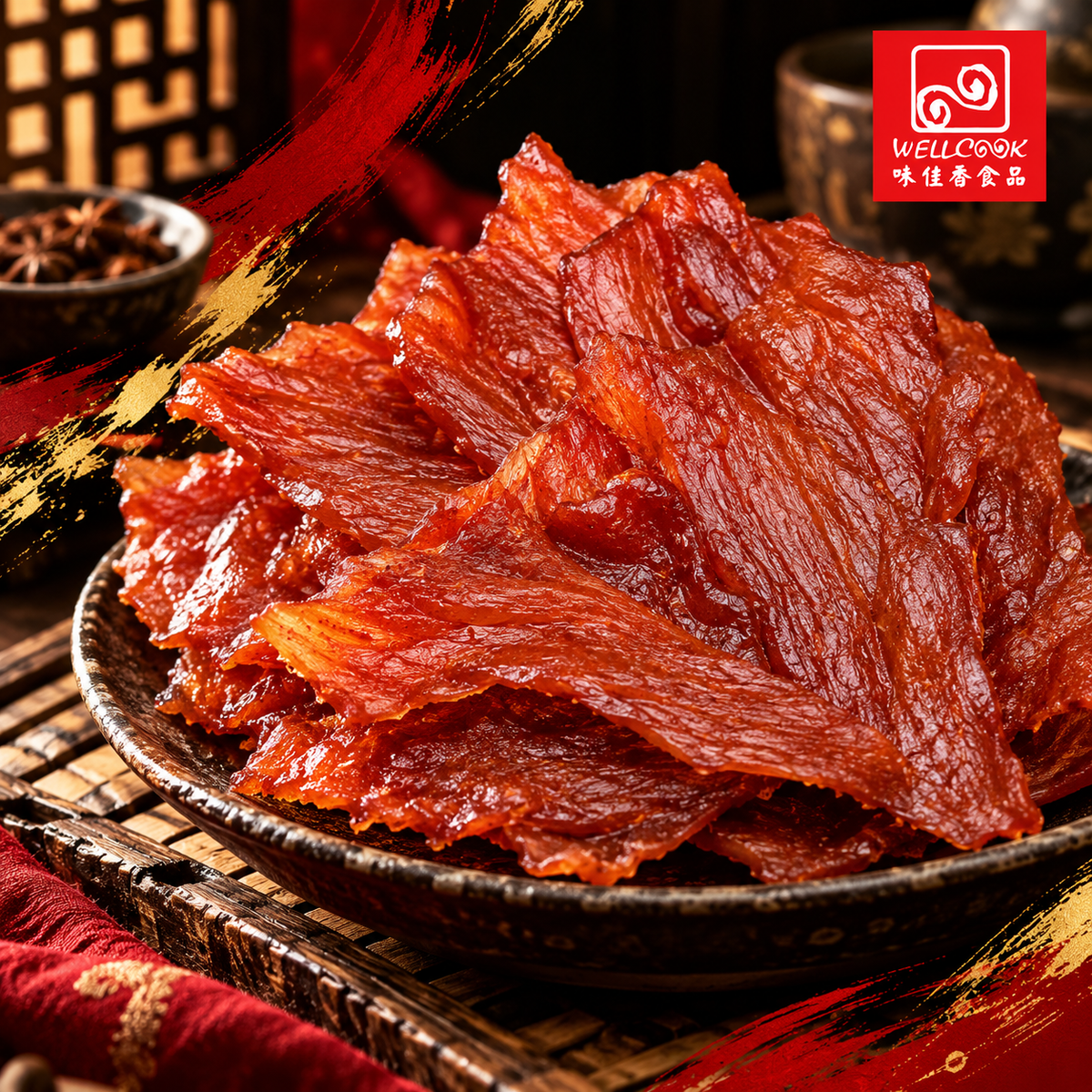 小塊原味肉紙300g
