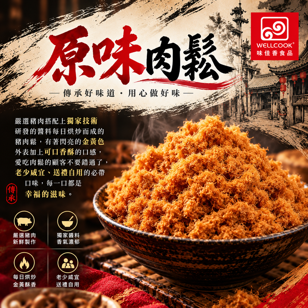 原味肉鬆300g
